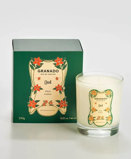 Vela Perfumada Granado Oud 250g